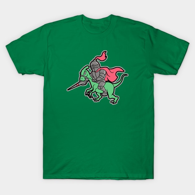 Dino Rider T-Shirt by VerdunDesigns
